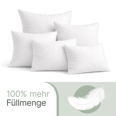 Federkissen 100% mehr Füllung – PublikPrall