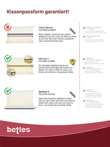 Hochwertige runde Kissenhülle ca. 40 cm Ø 100% Baumwolle Zitronen-Design beties "Italy Collection"