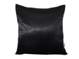 Kissenbezug ca. 40x40 cm schwarz Glanz Satin anschmiegsam & edel beties