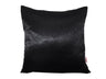 Kissenbezug ca. 40x40 cm schwarz Glanz Satin anschmiegsam & edel beties