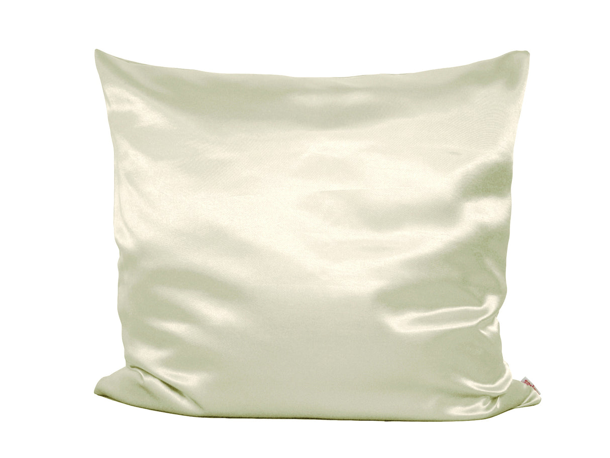 Kissenbezug ca. 80x80 cm champagner Glanz Satin anschmiegsam & edel beties