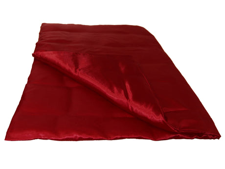 Bettbezug ca. 155x220 cm karmin-rot Glanz Satin anschmiegsam & edel beties