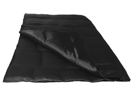 Bettbezug ca. 155x220 cm schwarz Glanz Satin anschmiegsam & edel beties