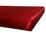 Spannbetttuch ca. 200x200 cm karmin-rot Glanz Satin anschmiegsam & edel beties