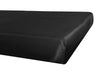 Spannbetttuch ca. 100x200 cm schwarz Glanz Satin anschmiegsam & edel beties