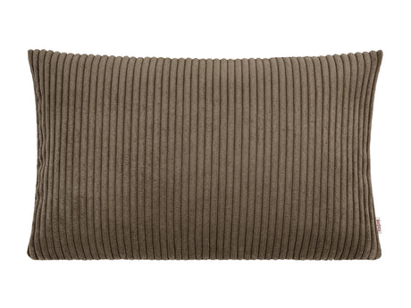 Kissenhülle ca. 30x50 cm Block Cord umbra-braun beties