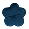 Blumen-Kissen admiral-blau beties "Samt&Sonders
