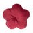 Blumen-Kissen karmin-rot beties "Samt&Sonders