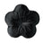 Blumen-Kissen schwarz beties "Samt&Sonders"