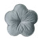 Blumen-Kissen stein-grau beties "Samt&Sonders