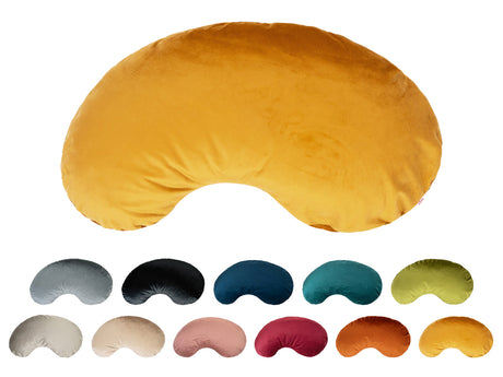 Kissen XL Bohne ca. 45x70 cm gefüllt Nierenform Seitenschläfer-/Nackenkissen beties "Samt&Sonders"