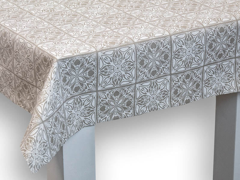 Tischdecke ca. 110x110 cm Kachel-Print beties "Arabesque"