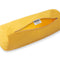 Nackenrollen Bezug ca. 15x40 cm gelb 100% Baumwolle beties "Basic"