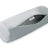 Nackenrollen Bezug ca. 15x40 cm grau 100% Baumwolle beties "Basic"