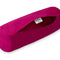 Nackenrollen Bezug ca. 15x40 cm pink 100% Baumwolle beties "Basic"