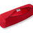 Nackenrollen Bezug ca. 15x40 cm rot 100% Baumwolle beties "Basic"