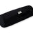 Nackenrollen Bezug ca. 15x40 cm schwarz 100% Baumwolle beties "Basic"