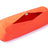 XL Rollen Bezug ca. 25x70 cm orange 100% Baumwolle beties "Basic"