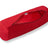 XL Rollen Bezug ca. 25x70 cm rot 100% Baumwolle beties "Basic"