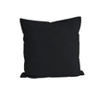 Kissenbezug ca. 40x40 cm schwarz 100% Baumwolle beties "Basic"