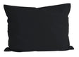 Kissenbezug ca. 40x60 cm schwarz 100% Baumwolle beties "Basic"