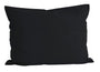 Kissenbezug ca. 40x60 cm schwarz 100% Baumwolle beties "Basic"