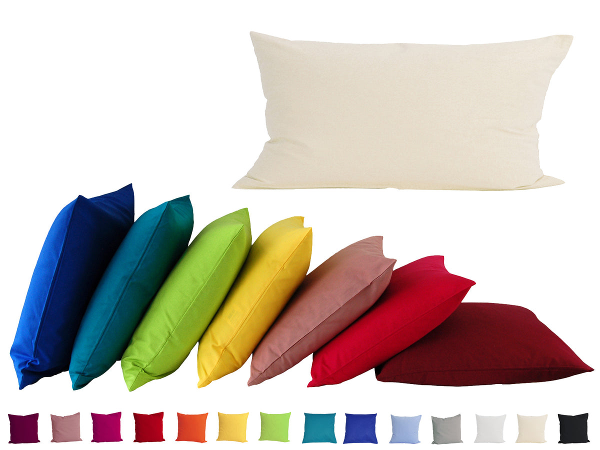 Kissenhülle 40x80 cm Baumwolle – mercerisiert