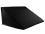 Keilkissenbezug schwarz 100% Baumwolle Big Comfy beties "Basic"