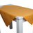 Mitteldecke ca. 80x80 cm Baumwolle senf-gelb beties "Farbenspiel"