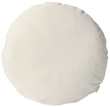 Kissenhülle rund ca. 50 cm Ø 100% Baumwolle natur beties "Farbenspiel"