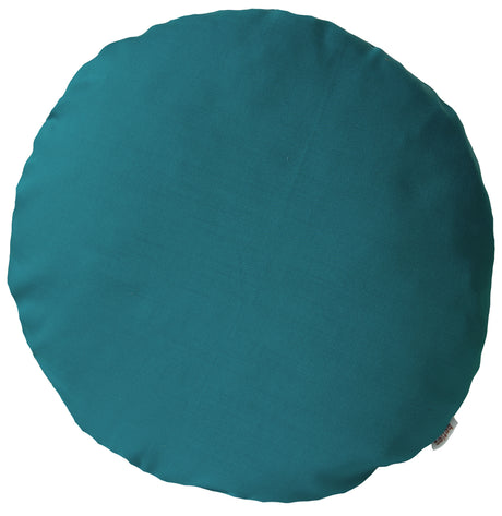 Kissenhülle rund ca. 80 cm petrol beties "Farbenspiel"
