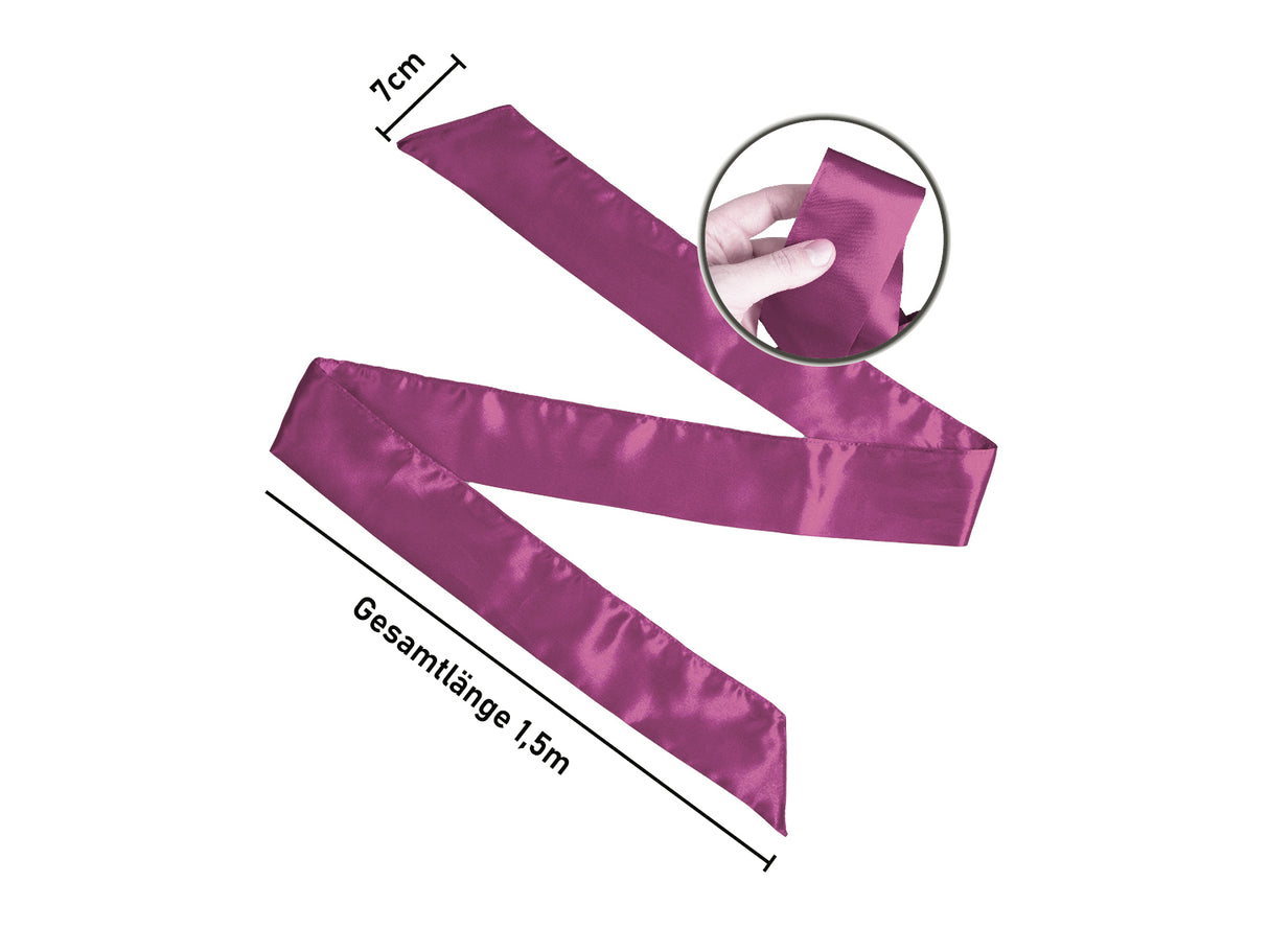 beties Augenbinde ca. 7x150 cm (mauve)