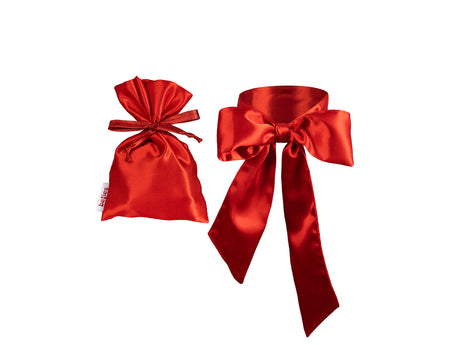 beties Augenbinde ca. 7x150 cm (karmin-rot)