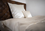 Kissenbezug ca. 80x80 cm Glanz Satin fein fließend für Haare und Haut Seiden-Optik