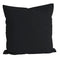 Kissenbezug 80x80 cm aus 100 % Baumwolle in schwarz – beties Basic