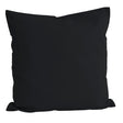 Kissenbezug ca. 80x80 cm schwarz 100% Baumwolle beties "Basic"