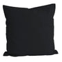 Kissenbezug ca. 80x80 cm schwarz 100% Baumwolle beties "Basic"