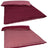 Bettbezug Doubleface ca. 135x200 cm rose´de provence/merlot-rot 100% Leinen beties "Leinen"