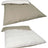 Bettbezug Doubleface ca. 135x200 cm stonewash-weiß/leinen-taupe 100% Leinen beties "Leinen"