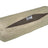 Nackenrollen Bezug ca. 15x40 cm leinen-taupe 100% Leinen beties "Leinen"