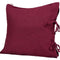 Kissenbezug ca. 40x40 cm merlot-rot 100% Leinen beties "Leinen"