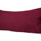 Kissenbezug ca. 40x80 cm merlot-rot 100% Leinen beties "Leinen"