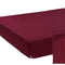 Spannbettlaken 90x200 cm aus 100 % Leinen in merlot-rot – beties LeinenPur