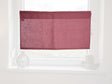 Scheibengardine ca. 85x45 cm rose´de provence 100% Leinen beties "Leinen"