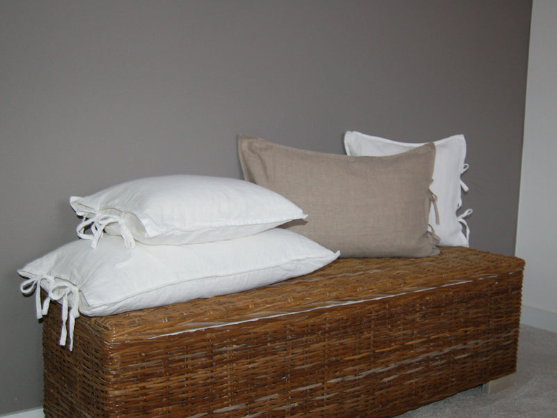Taie d'oreiller env. 40x40 cm 100% lin beties "lin"
