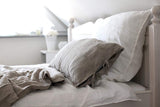 Taie d'oreiller env. 80x80 cm 100% lin beties "lin"