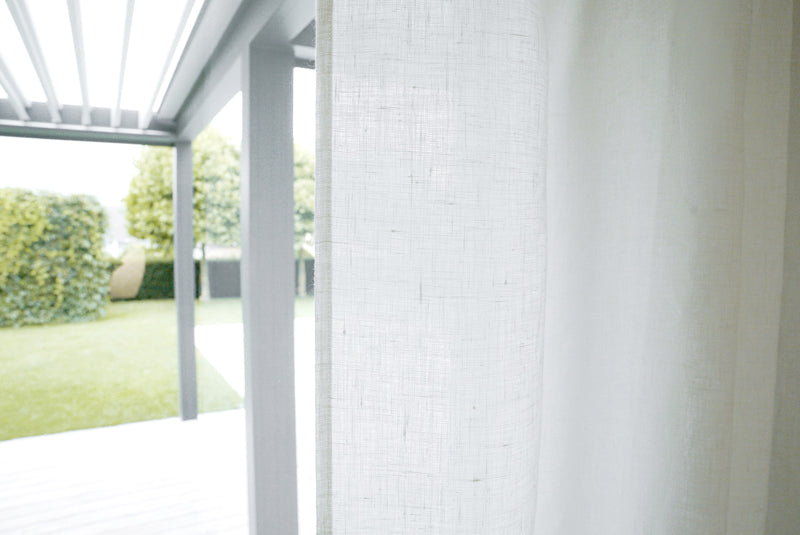 Rideau en lin env. 135x255 cm 100% lin beties "lin"