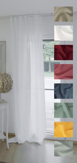 Rideau en lin env. 135x255 cm 100% lin beties "lin"