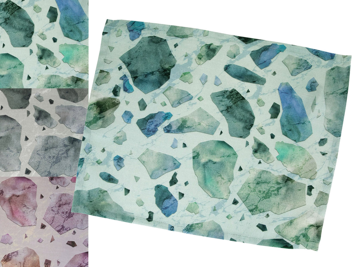 Platzset ca. 35x45 cm Marmor-/Betonmosaik beties "Lofthaus"