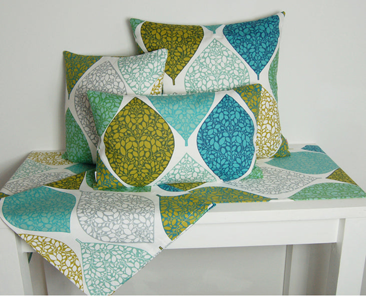 Housse de coussin ronde env. 50 cm Ø 100% coton beties « Momente »